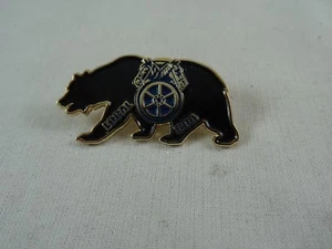 Teamsters Local 890 Spilla smaltata testa di cavallo doppia testa 1,5" - Foto 1 di 5
