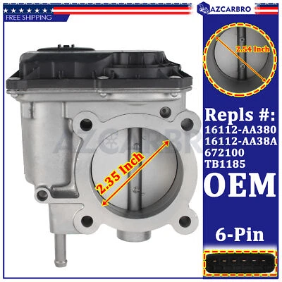 OEM para 2013 14 15 Subaru XV Crosstrek cuerpo de válvula de acelerador sensor TPS 16112AA380 Foto 1 de 4