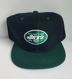 New York Jets NFL Snapback Hat Cap Black/Green One size fits all NEW