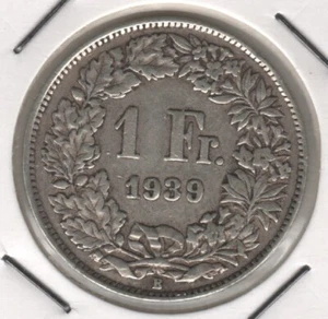 SVIZZERA FRANCO ARGENTO 1939 #ARG - Imagen 1 de 2