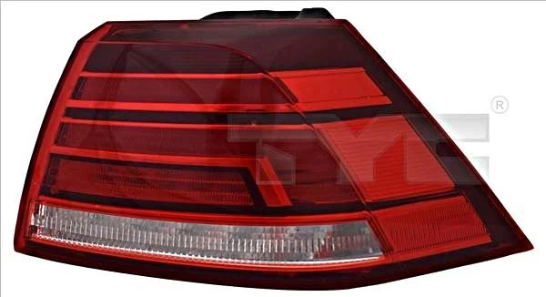 TYC Rear Light Outer Red Right LED For VW Golf Mk7 VII 12-21 5G0945096Q - Изображение 1 из 1