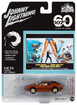Johnny Lightning 1:64 Lotus Esprit For Your Eyes Only 007 James Bond JLSP235 - Image 1 of 2