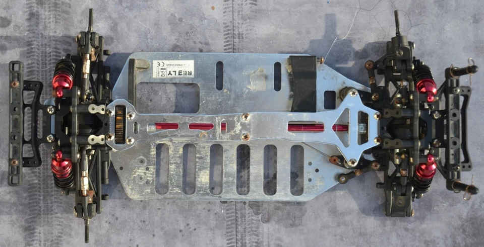 RELLY 4WD RC Car  CHASSIS  TEILE ERSATZTEILE - Bild 1 von 4