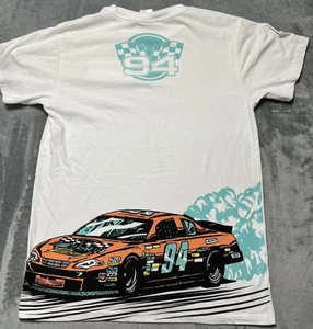 NASCAR #94 Speed Racer Men’s M White Embroidered 200 MPH Club Graphic Racing Tee - Picture 1 of 5