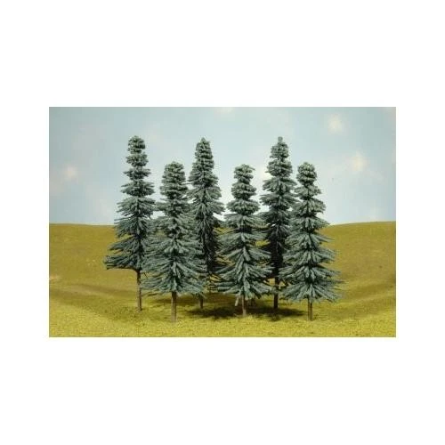 Bachmann ~ 8" - 10" Blue Spruce Trees ~ 3 Pieces ~ 32212 - Image 1 of 1