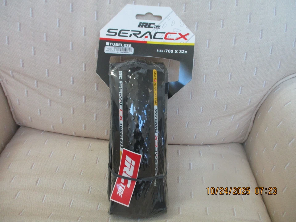 IRC Serac Edge TLR CX Gravel Bike Tubeless Folding Tire 700x32 - BRAND NEW Foto 1 de 1