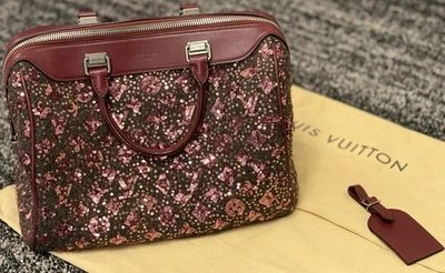 Bolso de Mano LOUIS VUITTON || Borgoña Monograma Lentejuelas Sunshine Express Speedy 30 Foto 1 de 4