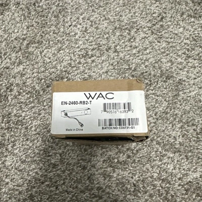 WAC Lighting EN-2460-RB2 Enclosed Electronic Transformer 120V/24V Power Supply - Image 1 of 3