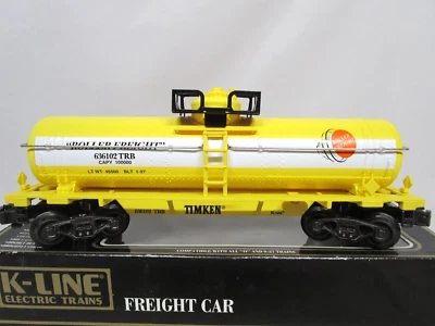 K-Line O Gauge KCC Exclusive Timken Bearings Classic Tank Car NIB K636102 - Image 1 of 4