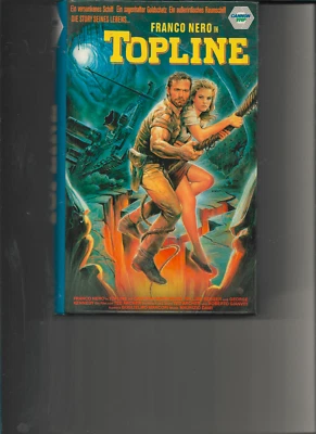 VHS TOPLINE TOP LINE (1988) Franco Nero Deborah Moore William Berger Cannon/VMP - Bild 1 von 2