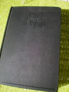 Joseph In Egypt Vol.2 T. Mann 1938 Hardcover Myth Bible European United States - Picture 1 of 12