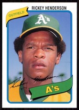 2006 Topps Rickey Henderson Oakland Athletics #482