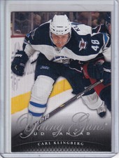 2011-12 Upper Deck Canvas YOUNG GUNS #C118 Carl Klingberg RC - Winnipeg Jets