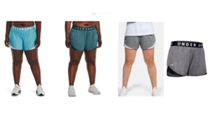 New Under Armour Women's Play up 3.0 Shorts Plus Size Pick Size & Color - Picture 1 of 11