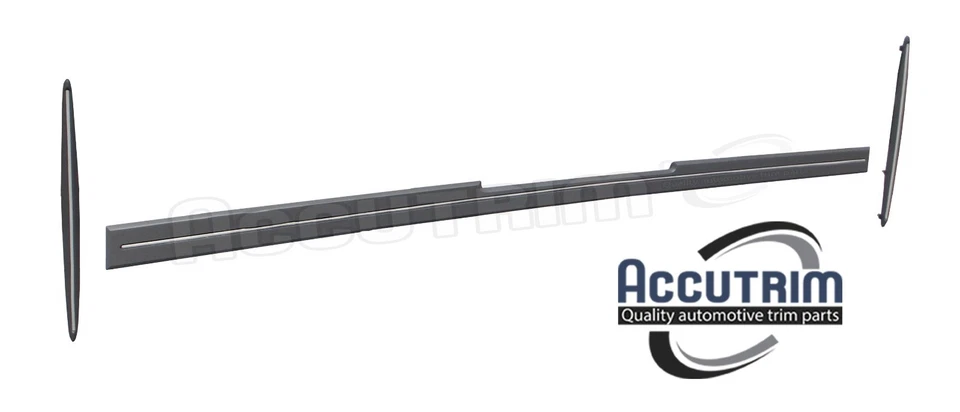 Cadillac DeVille & Fleetwood 1974 1975 1976 trasero y extremos, juego de tiras de impacto de parachoques Foto 1 de 1