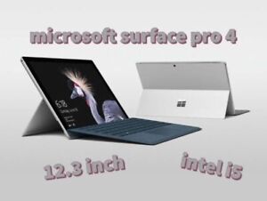 Microsoft Surface Pro 4, Intel i5-6300U, 8GB RAM, 256GB SSD, With Keyboard
