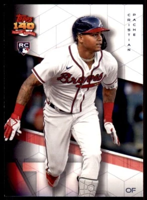 Cristian Pache 2021 Topps Archives Rookie 2091 Future Card #287 Atlanta Braves - Image 1 of 2
