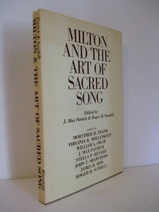 Milton and the Art of Sacred Song edited by Patrick & Sundell, 1979 - Imagen 1 de 4