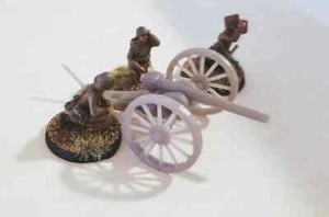 28mm/ 1:56th scale Bolt Action Resin Dutch 8 Staal 8.4cm Field Gun - Picture 1 of 1