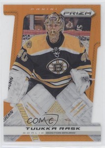 2013-14 Panini Prizm Orange Die-Cut Prizm /50 Tuukka Rask #4