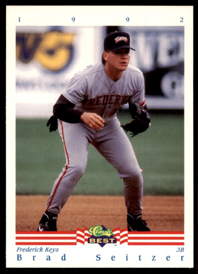 1992 Classic Best Brad Seitzer Baseball Cards #146 - Image 1 of 2