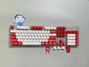 104pcs Mechanical Keyboard Keycaps Set OEM Backlit Two-Color ABS Purple Key Cap - Picture 1 of 41