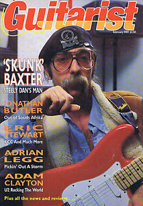 SKUNK BAXTER / ADAM CLAYTON / JONATHAN BUTLER	Guitarist	 	 	February	1989