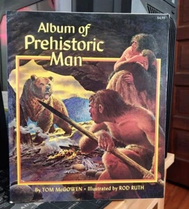 Album of Prehistoric Man by Tom McGowen, Rod Ruth, VG+ Copy - Picture 1 of 1