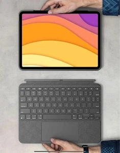 Logitech Combo Touch Backlit Keyboard Folio for iPad Air 10.9" 5th & 4th Gen - Picture 1 of 10
