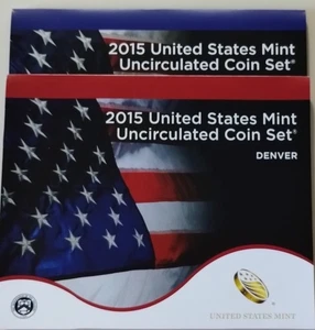 2015 P&D UNITED STATES MINT UNCIRCULATED COIN SET 28 COINS. - Picture 1 of 1