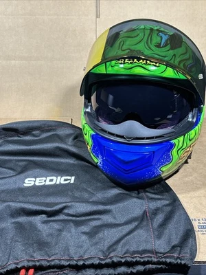 Карбоновый мотоциклетный шлем Sedici Strada 2 Horta размер XL - Изображение 1 из 4