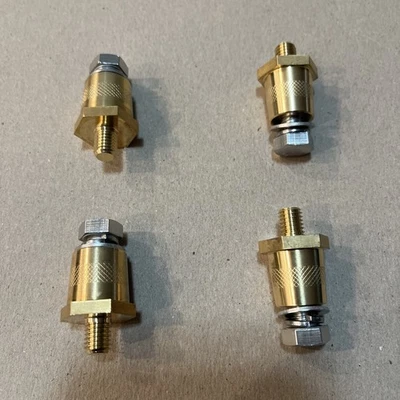 M8 Thread Male Brass Battery Terminal Charging Posts M8 Battery Post Adapter ... - Image 1 of 4