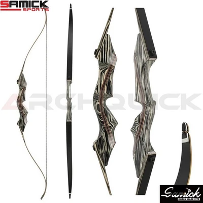 Samick Archery Recure Bow LEOPARD 62" T/D Hunting Target Bow 30-60lbs RH/LH - image 1 of 4