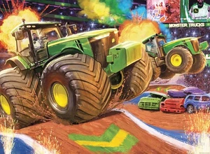 Rompecabezas Ravensburger John Deere Big Wheels 100 piezas | Diseñado para... - Imagen 1 de 6