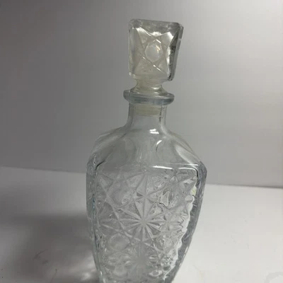 Jarra de cristal vaso tapa de vidrio jarra whisky tamaño 7" Foto 1 de 4