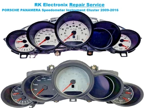 PORSCHE PANAMERA 970 SPEEDOMETER 2010-2018  INSTRUMENT CLUSTER  REPAIR SERVICE - Picture 1 of 4