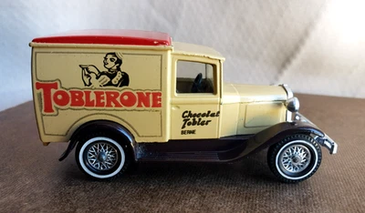 1984 Matchbox 1930 FORD MODEL A Y-22 BERNE TOBLERONE Beige MODELS OF YESTERYEAR - Image 1 of 4