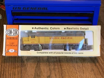 HO Con-Cor GP-40 Diesel Locomotive Union Pacific #622 - Image 1 of 4