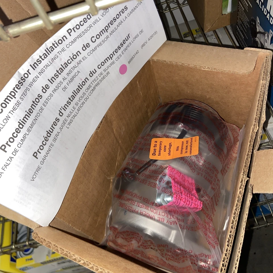 Compresor de aire acondicionado 67357 NUEVO por 4 estaciones se adapta a Aspen Commander Durango 3.7 4.7 Foto 1 de 3