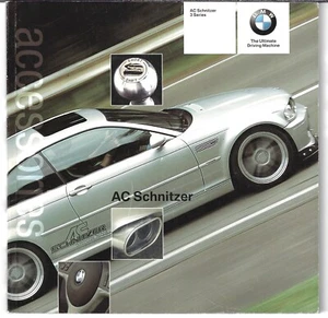 BMW 3-Series E46 AC Schnitzer Accessories 2004-05 UK Market Sales Brochure - Picture 1 of 2