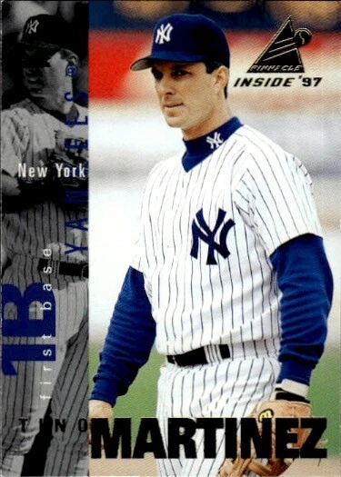 1997 Pinnacle Inside #55 Tino Martinez - Image 1 of 2