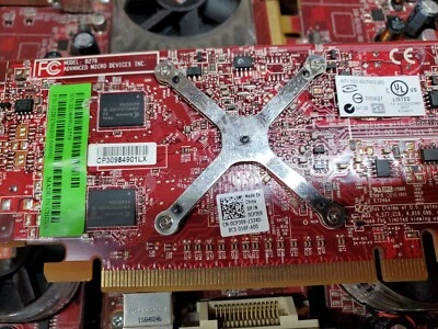 **BUNDLE** 15 ATI Radeon Graphics B276 SFF PCI-Express Video Card & Dual cables - Image 1 of 4