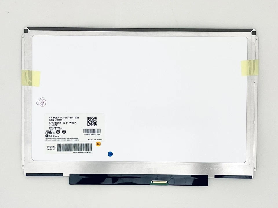 NEW LAPTOP LED LCD Screen 13.3" 30pin WXGA WXGA LP133WX2-TLA2 0X283C - Image 1 of 1