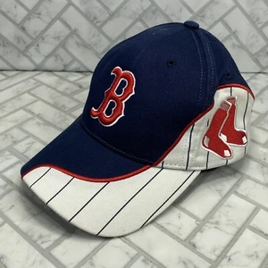 Cappello berretto baseball Boston Red Sox MLB merce originale gessato regolabile - Foto 1 di 8