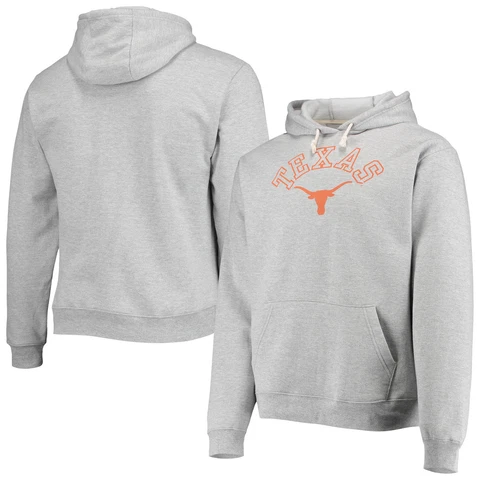 Men's League Collegiate Wear Heathered Gray Texas Longhorns Seal Neuvo Essential Cover