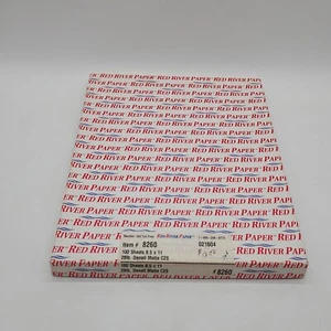 Red River Paper #8260 Denali Matte C2S 28lb. 100 Sheets 8.5 x 11 - Picture 1 of 3