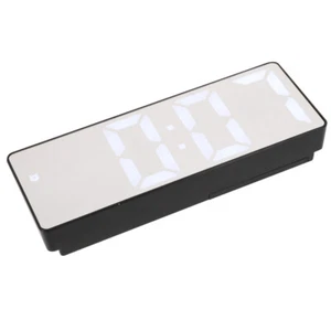 Round Alarm Clock Desktop Clocks Desktop Electronic Clock Small Desk Clock - Picture 1 of 12