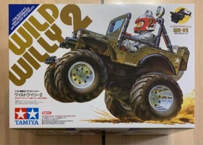 Tamiya 1:10 Electric RC Car Series No. 242 Wild Willy 2 Off Road Model Kit 58242 - Image 1 of 3