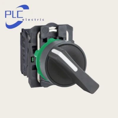 SCHNEIDER ELECTRIC NEW Schneider XB5AJ21 120V long handle 2 Positions Screw Clamp Selector Switch