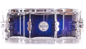 PDP by DW Concept Maple 14x5.5" Snare Drum – Royal Blue to Black Burst – New - Picture 1 of 4
